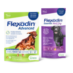 1 op de 5 honden ouder dan 1 jaar vertoont tekenen van verminderde beweeglijkheid. Hoe ouder je hond, hoe lastiger bewegen voor hem wordt. Om je hond een lang en actief leven te gunnen, is het belangrijk om extra zorg te besteden aan z'n gewrichten. Flexadin biedt voor elke hond het juiste voedingssupplement.