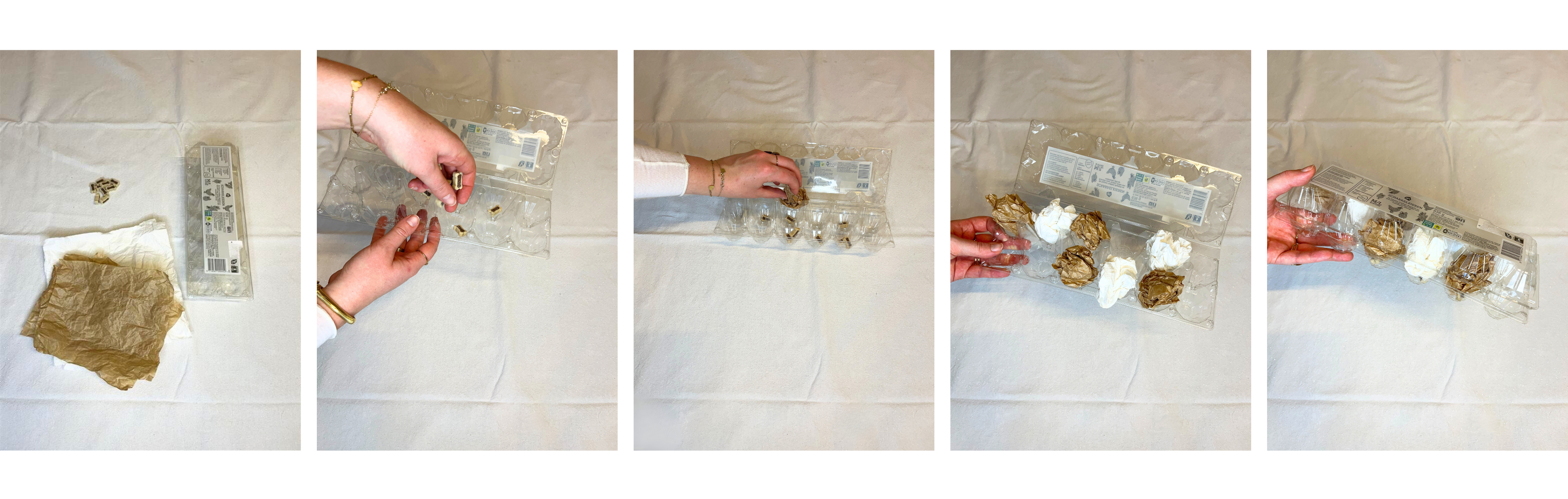 DIY-speeltje voor honden: de eierdoos vol verrassingne