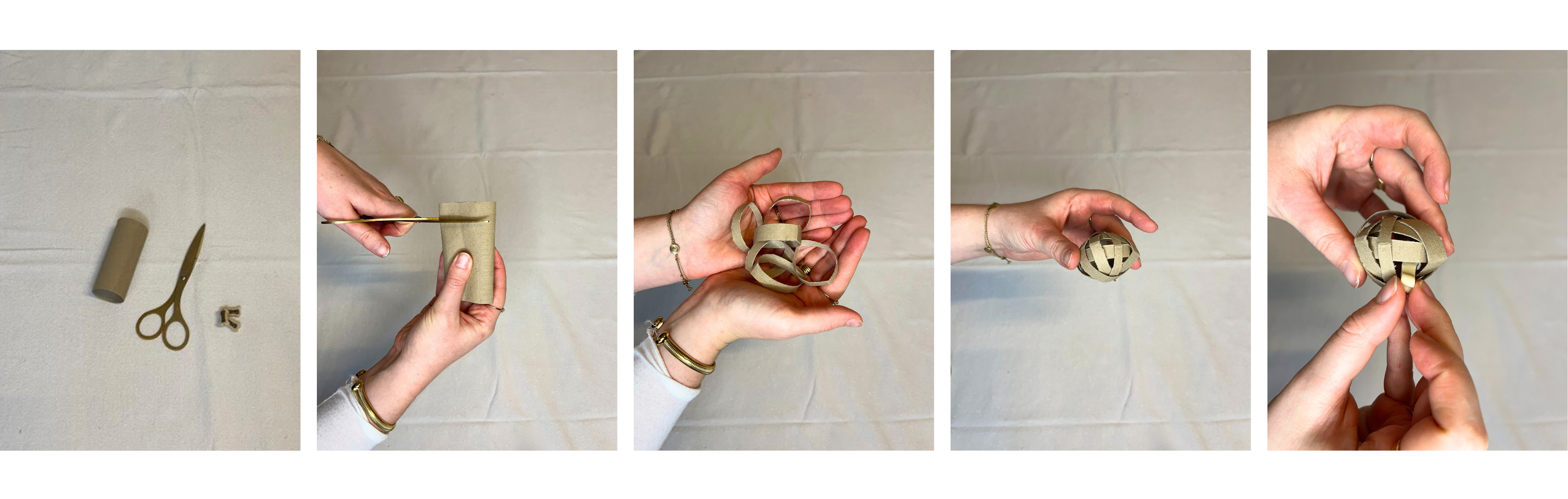 DIY-speeltje voor katten: toiletrol met snoepjes